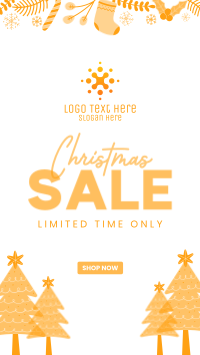 Christmas Sale Facebook story Image Preview