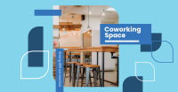 Coworking Curve and Point Facebook ad Image Preview
