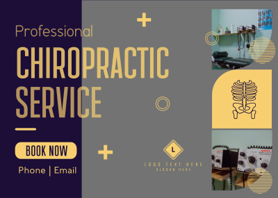 Chiropractic Service Postcard Image Preview