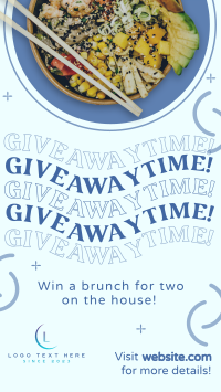 Giveaway Food Bowl YouTube short Image Preview