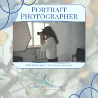 Modern Portrait Photographer Instagram Post Preview