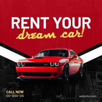 Dream Car Rental Instagram post Image Preview