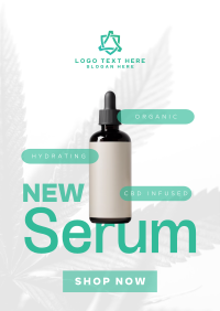 Organic Skin Serum Poster Preview