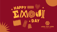 Emoji Day Blobs Animation Design