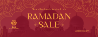 Biggest Ramadan Sale Facebook cover Image Preview