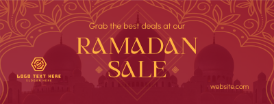 Biggest Ramadan Sale Facebook cover Image Preview