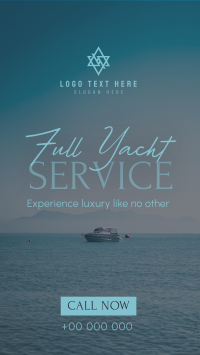 Serene Yacht Services TikTok video Image Preview