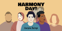 Harmony Day Celebration Twitter post Image Preview