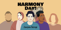 Harmony Day Celebration Twitter Post Image Preview