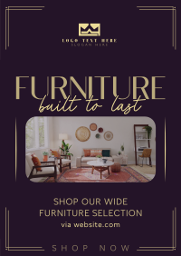 Quality Furniture Sale Poster Preview