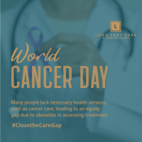 Cancer Day Ribbon Pin Instagram post Image Preview