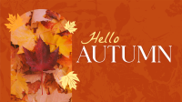 Hello There Autumn Greeting YouTube Video Image Preview