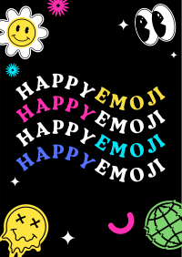 Assorted Emoji Flyer Image Preview