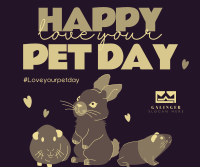 Happy Pet Day Facebook Post Design
