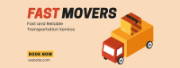 Fast Movers Service Facebook cover Image Preview