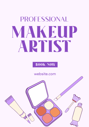 Makeup Artist for Hire Flyer Image Preview