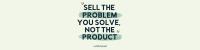 Sell the Problem LinkedIn banner Image Preview