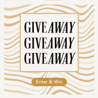 Giveaway Promo Instagram Post Design