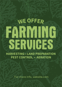 Rustic Farming Services Flyer Image Preview