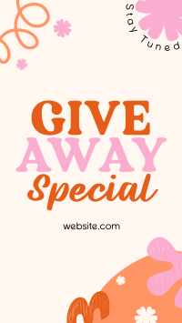 Giveaway Special Facebook story Image Preview