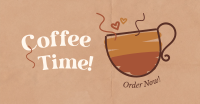 Coffee Time Facebook ad Image Preview