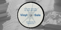 Vinyl Record Sale Twitter Post Image Preview