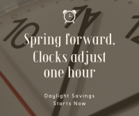 Calm Daylight Savings Reminder Facebook post Image Preview