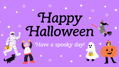 Halloween March Facebook event cover Image Preview