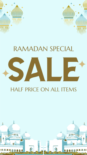 Ramadan Kareem Sale Instagram story Image Preview