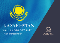 Kazakhstan Independence Day Postcard Image Preview