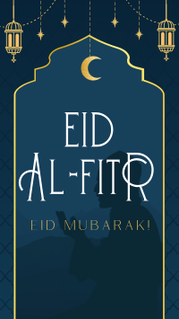 Eid Al Fitr Prayer Facebook Story Image Preview