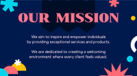 Modern Our Mission Video Design