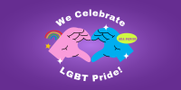 Pride Sign Twitter Post Design