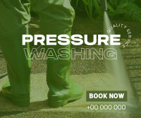 Professional Pressure Wash Facebook Post Design