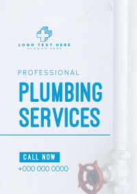Professional Plumbing Poster Design