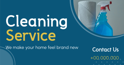 Quality Cleaning Service Facebook ad Image Preview