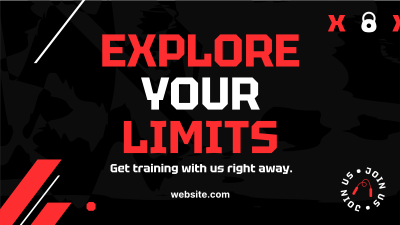 Gym Limits Facebook event cover Image Preview