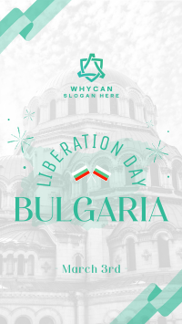 Bulgaria Liberation Day Facebook Story Design