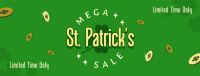 St. Patrick's Mega Sale Facebook cover Image Preview