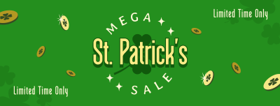 St. Patrick's Mega Sale Facebook cover Image Preview