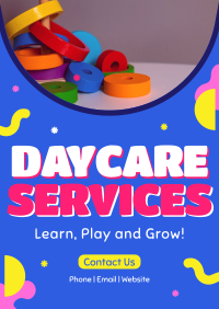Learn and Grow in Daycare Poster Image Preview