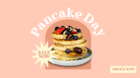 Pancake Day Facebook Event Cover Design