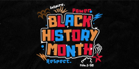 Black History Twitter Post Design
