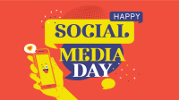 Social Media Day Facebook Event Cover Design
