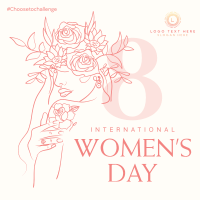 Rose Women's Day Instagram Post Design