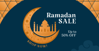 Ramadan Moon Discount Facebook ad Image Preview