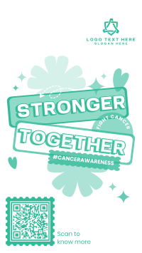We're Stronger than Cancer TikTok video Image Preview