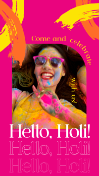 Hello Holi Video Image Preview