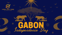 Gabon Independence Day Facebook Event Cover Preview