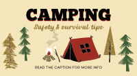 Cozy Campsite Animation Image Preview